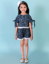 Lil Drama Casual & Comfortable Girls Top With Shorts Set