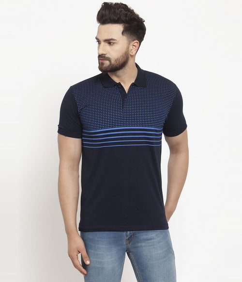 100% Polyester Blue Polo - Tradyl - 