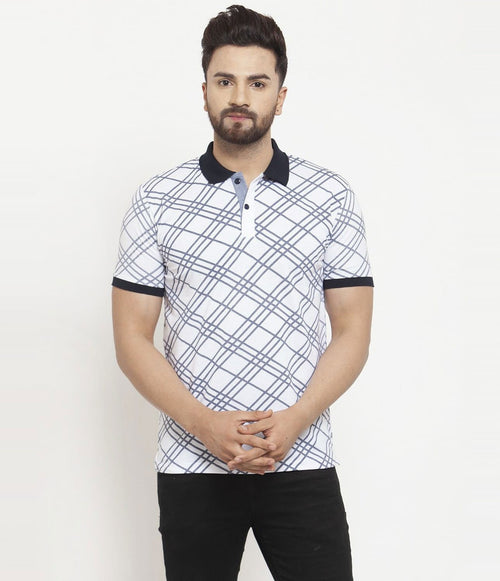 100% Polyester White Polo - Tradyl - 