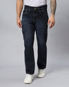 Retro Denim Jeans with 5 pockets-Grey