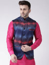 Hangup Men Standard Printed Men's Indian Wear-112APrintedNehru