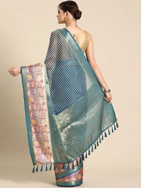 Artistic Diva’s Wonder Saree-SZ-DGBARFI3-TL-2054