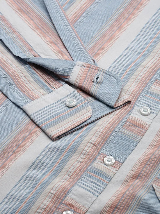 Dillinger Multi coloured Checked Regular Shirt-DLMSRTCHKD018-S