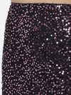 Pink Blue Sequin Party Skirt