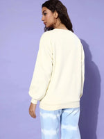 Dillinger White Oversized Sweatshirt