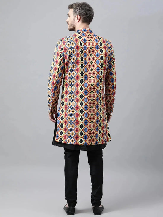 Hangup Men Standard Printed Men's Indian Wear-S75_Indo