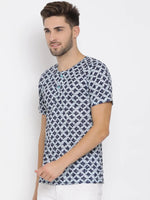 Hangup Men Standard Printed T-Shirts-34T_Henley_Print_TShirt