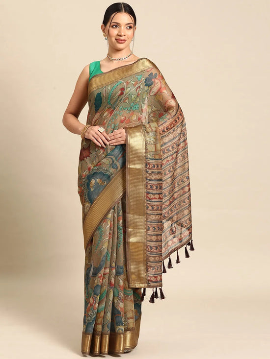 Subtle Bliss Drape Saree-SZKLD000-1484