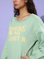 Dillinger Green Oversized Sweatshirt