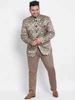 Hangup Men Standard Printed Men Formalwear-D30_5Button1_Blazer