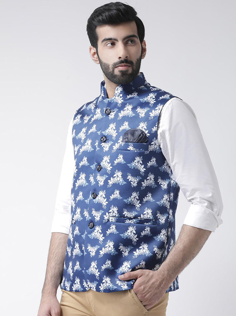 Hangup Men Standard Printed Men's Indian Wear-111APrintedNehru