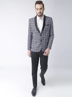 Hangup Men Standard Printed Men Formalwear-D25TuxedoBlazer