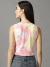 Women's Multi Tie Dye Crop Top-AE-10486-3-Multi