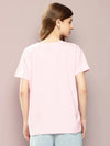 Dillinger Pink Graphic Boxy Regular T-Shirt-WMNCR522PINK-XS