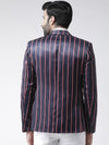 Hangup Men Standard Striped Men Formalwear-D952ButtonBlazer