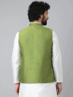 Hangup Men Standard Embroidered Men's Indian Wear-191A_Emb_Nehru