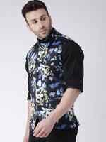 Hangup Men Standard Printed Men's Indian Wear-120APrintedNehru