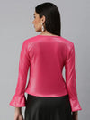 Women Pink Solid Top-AE-10203-Pink