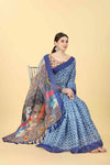 Garden Bliss Collection Saree-SZ-INDIGO-1411