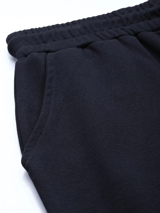 Dillinger Navy Blue Solid shorts