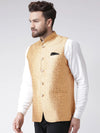 Hangup Men Standard Solid Men's Indian Wear-87AJacquardNehru