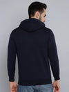 Men Blue Solid Sweatshirt-SCAW-35-Navyblue