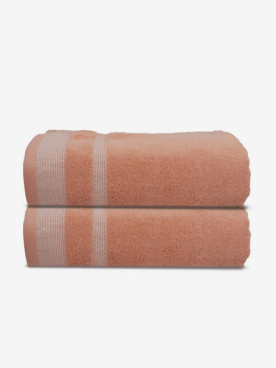 Athom Living Premium Cotton Bath Towel Pack of 2-PER-EE