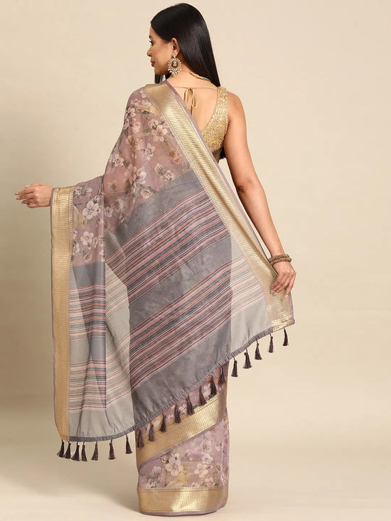 Dreamy Pastel Harmony Saree-SZKLD000-1481