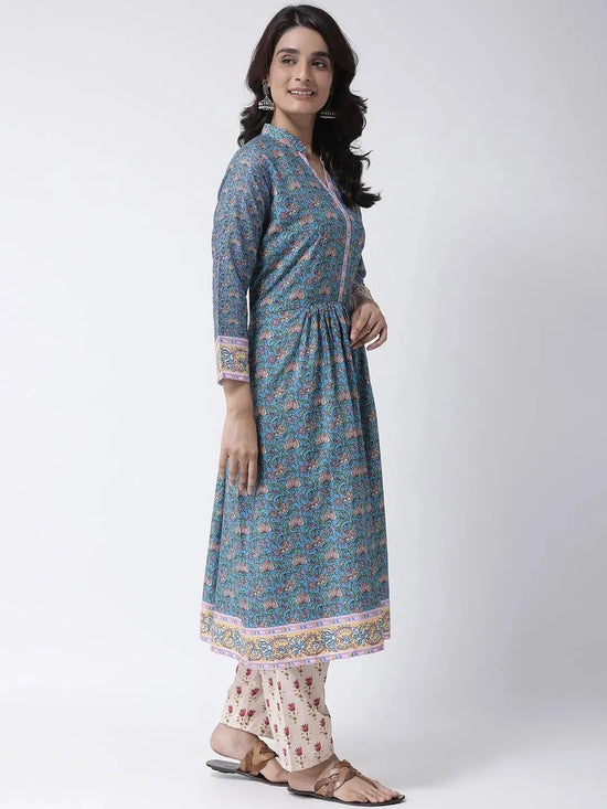 Hangup Women Standard Printed Indian Ethnic Set-X38_3Pc_KurtaSet