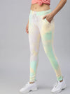 Women's Multi Tie Dye Track Pants-AF-1773B-Multi