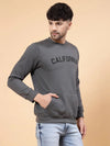 Rigo Printed Round Neck Fleece Sweatshirt-SW09211099-L