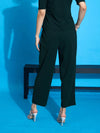 Women Emerald Knit Tapered Pants