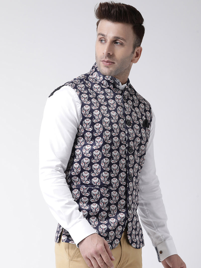 Hangup Men Standard Printed Men's Indian Wear-138A_Printed_Nehru