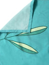 Home Sizzler 144TC Microfibre Turquoise Green Double Bedsheet With 2 King Size Pillow Covers-HSDBS004028