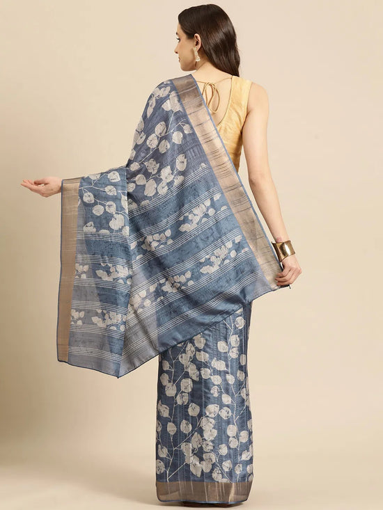 Luxury & Embellished Saree-SZ-DAISY-BU-1990