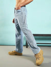 Men Ice Blue Carpenter Loose Fit Jeans