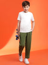 Lil Tomatoes Boys Cotton Trackpant-GBL-S24-1454_OLIVE_30