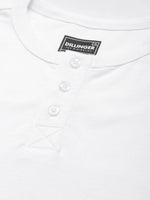 Dillinger White Solid Regular Heney T-shirt