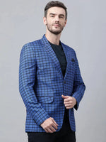 Hangup Men Standard Printed Men Formalwear-D145_2Button_Blazer