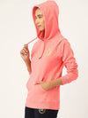 Front pocket hoodies in Peach