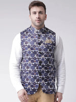 Hangup Men Standard Printed Men's Indian Wear-69APrintedNehru