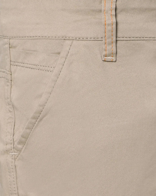 Ribbed Jogger Cargos with 6 pockets-Beige-HJC9111-32