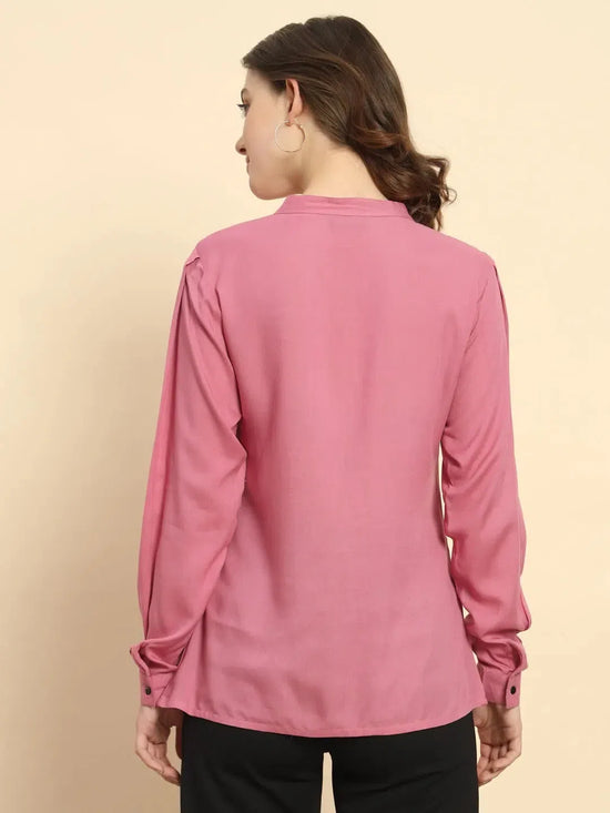 Pink Formal Shirt