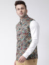 Hangup Men Standard Printed Men's Indian Wear-140A_Printed_Nehru