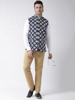 Hangup Men Standard Printed Men's Indian Wear-142A_Printed_Nehru