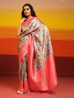 Radiant Regal Bloom Saree-SZ-DGSIRI-1863