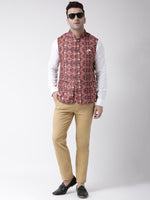 Hangup Men Standard Printed Men's Indian Wear-149A_Printed_Nehru