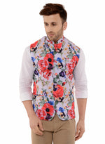 Hangup Men Standard Printed Men's Indian Wear-14APrintedNehru