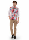 Hangup Men Standard Printed Men's Indian Wear-14APrintedNehru