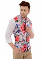 Hangup Men Standard Printed Men's Indian Wear-14APrintedNehru